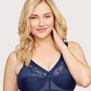 Glamorise Magiclift Original Wire-Free Support Bra - Blue