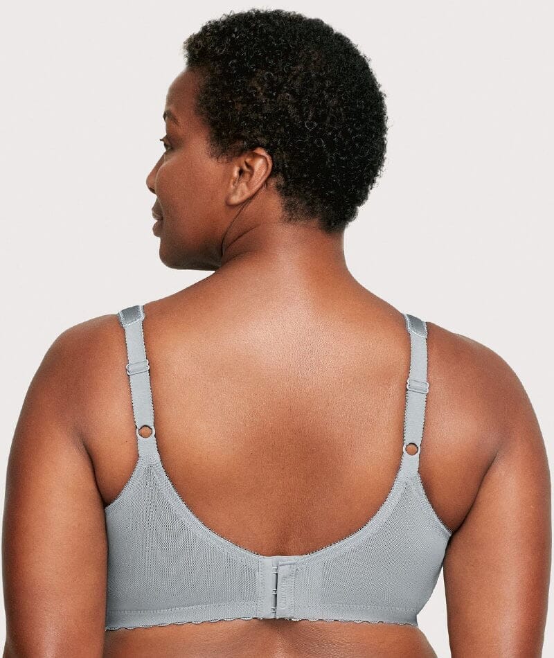 Glamorise Magiclift Original Wire-Free Support Bra - Soft Gray Bras 