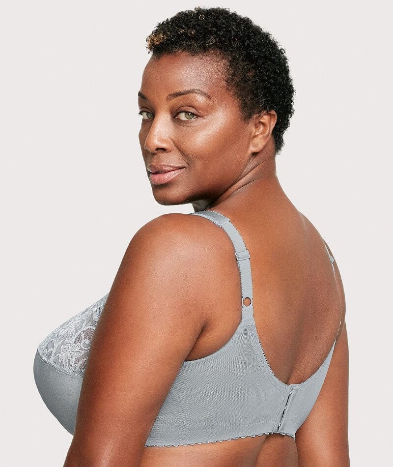 Glamorise Magiclift Original Wire-Free Support Bra - Soft Gray Bras 