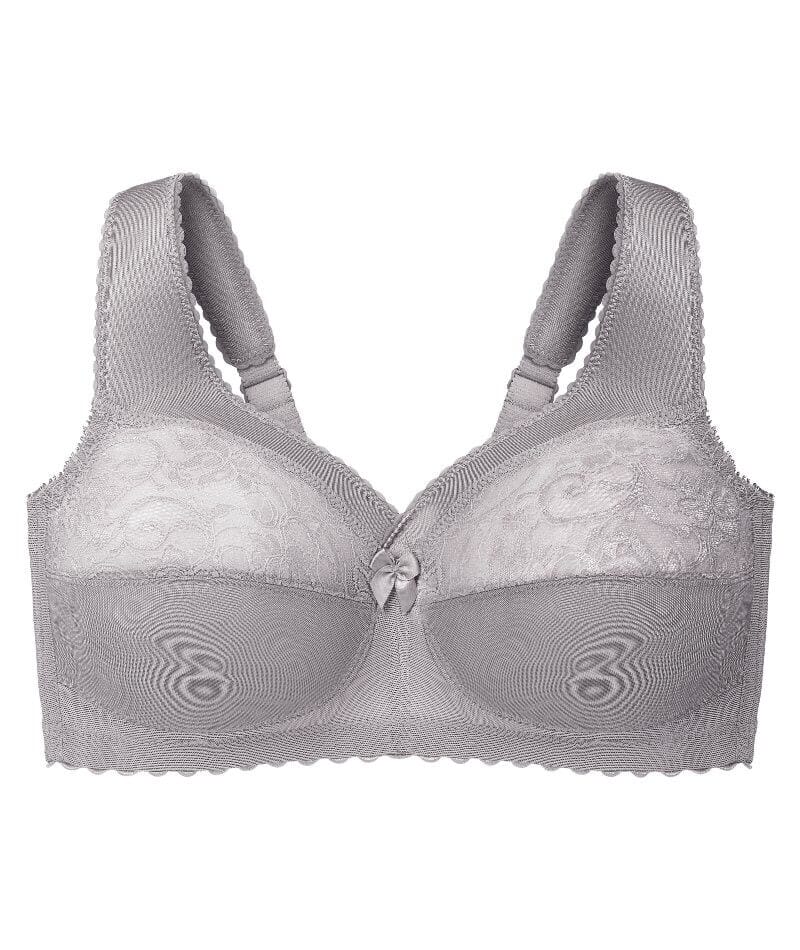 Glamorise Magiclift Original Wire-Free Support Bra - Soft Gray Bras 