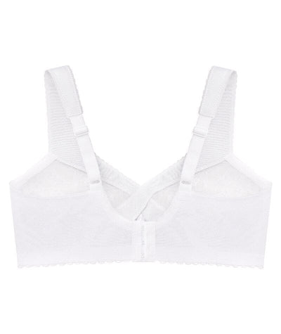 Glamorise Magiclift Original Wire-Free Support Bra - White Bras 