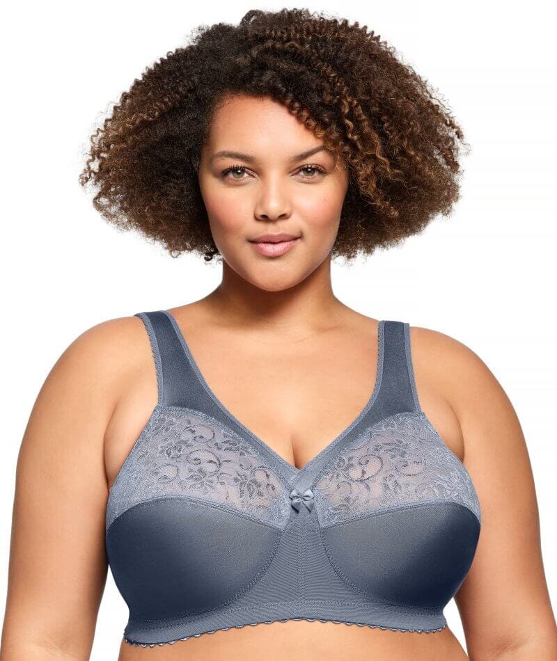 Glamorise Magiclift Original Wire-Free Support Bra - Folkstone Gray Bras  