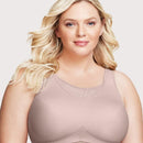 Glamorise No-Bounce Camisole Elite Wire-Free Sports Bra - Rose Tan