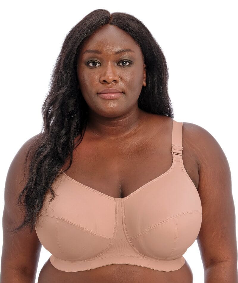 Goddess Celeste Wire-Free Bra - Fawn Bras  