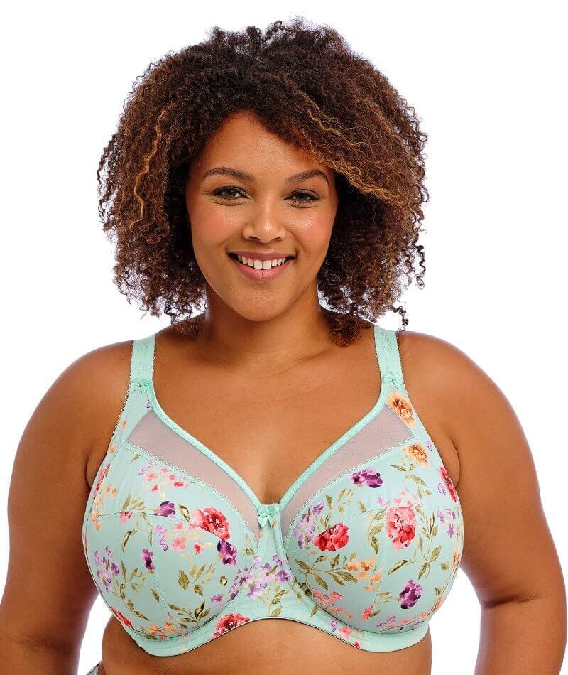 Goddess Kayla Underwired Banded Bra - Blue Haze Bras  