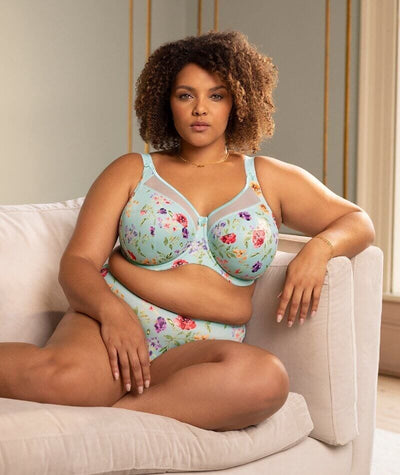 Goddess Kayla Brief - Blue Haze Knickers 