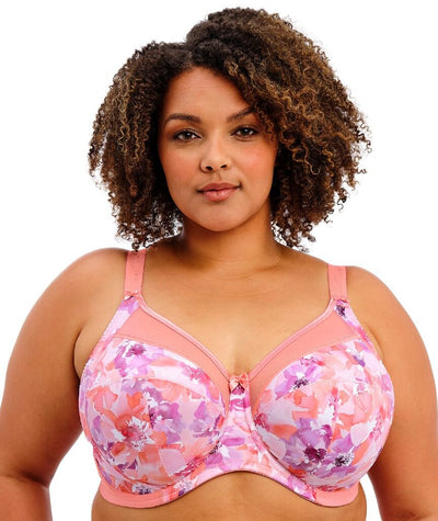 Goddess Kayla Underwired Banded Bra - Coral Petal – 12G