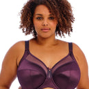 Goddess Keira Underwired Banded Bra - Blackberry