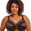 Goddess Keira Underwired Banded Bra - Chocolate