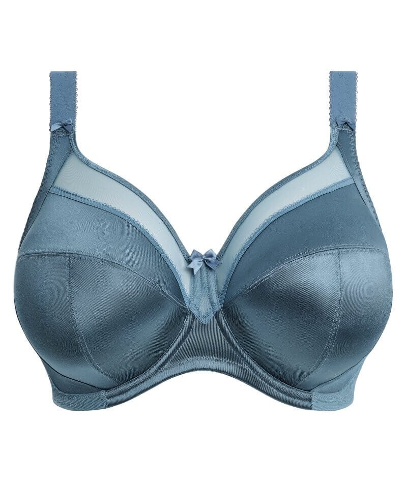 Goddess Keira Underwired Banded Bra - Mediterranean Blue Bras 