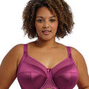 Goddess Keira Underwired Banded Bra - Mulberry