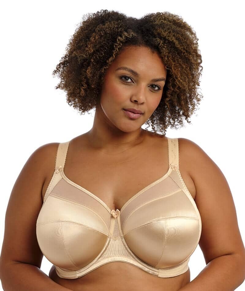 Goddess Keira Underwired Banded Bra - Nude Bras  