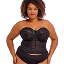 Goddess Lace Bridal Bustier - Black