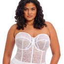 Goddess Lace Bridal Bustier - White