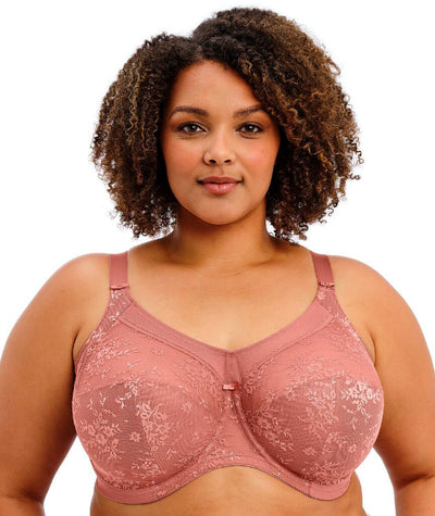 Goddess Verity Underwired Full Cup Bra - Rosewood – 12GG