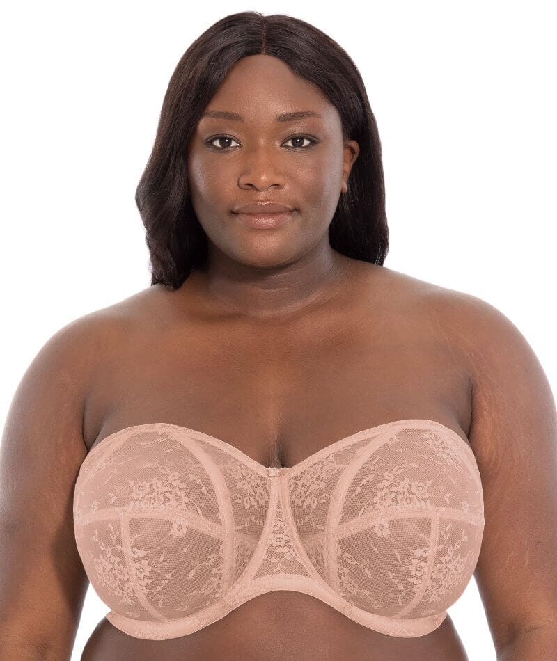 Goddess Verity Underwired Strapless Bra - Fawn Bras  