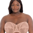 Goddess Verity Underwired Strapless Bra - Fawn