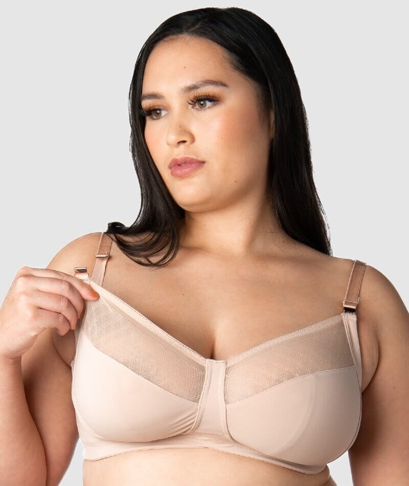 Hotmilk Lunar Eclipse Nursing Wirefree Bra - Naked Bras 