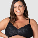 Hotmilk Warrior 2.0 Flexifit Wire-Free Nursing  Bra - Black