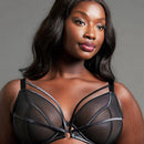 Scantilly Scandal Plunge Bra - Black