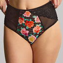 Panache Envy Deep Brief - Black Rose
