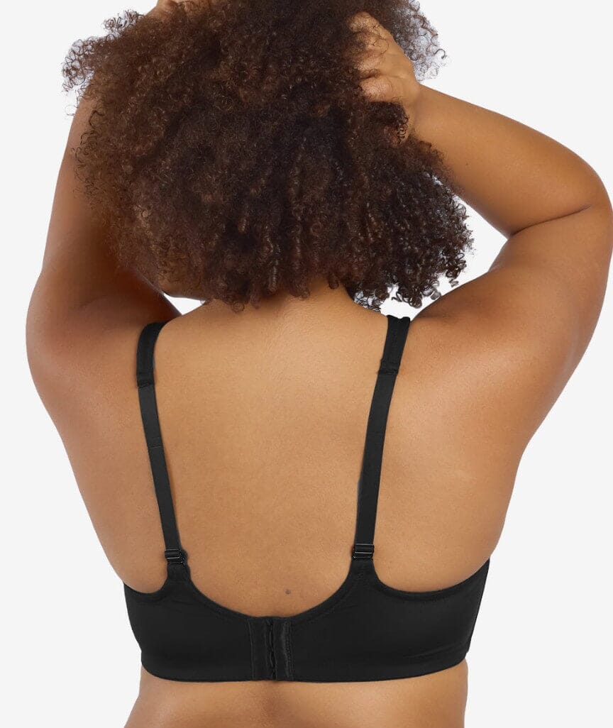 Leading Lady Brigitte Lightly Padded Contour Underwired Bra - Black Bras 