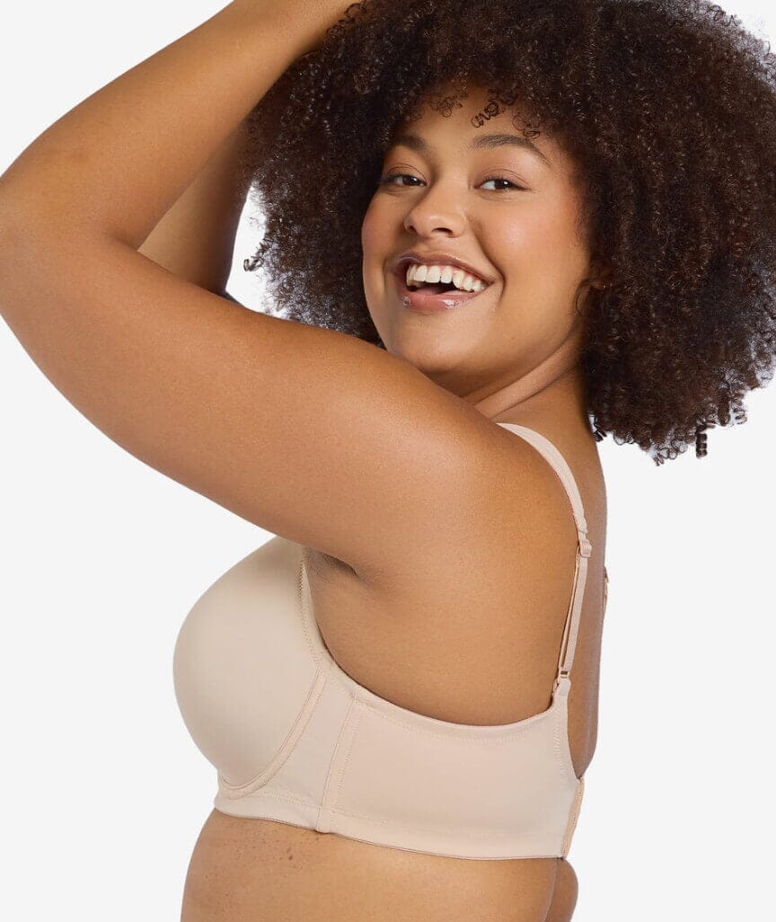 Leading Lady Brigitte Lightly Padded Contour Underwired Bra - Sand Bras 