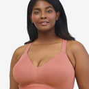Leading Lady The Aurora Lightly Lined Microfiber Wire-free Bra - Canyon Clay