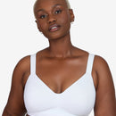Leading Lady The Aurora Lightly Lined Microfiber Wire-free Bra - White