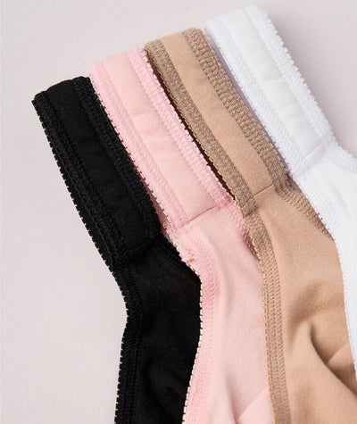 Leading Lady The Meryl Cotton Front Opening Wire-free Leisure Bra - Ecru Bras 