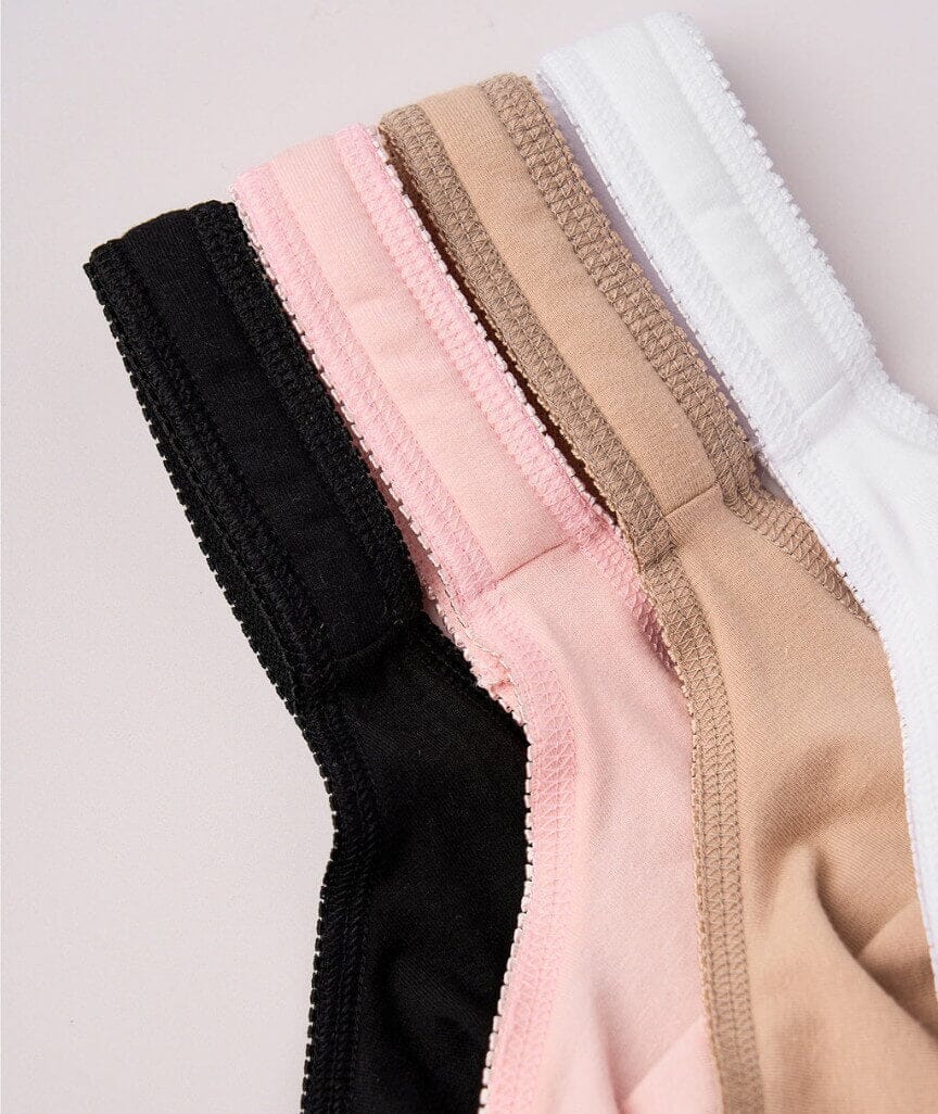 Leading Lady The Meryl Cotton Front Opening Wire-free Leisure Bra - White Bras 