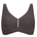 Amoena Wave Flow Non-Wired Bra - Anthracite
