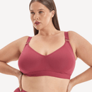 Nala Maternity Comfort Wirefree Bralette Bra - Burnt Fig