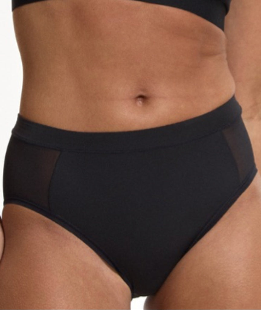 Nala Bio High Waist Brief - Licorice 