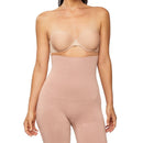 Nancy Ganz Bamboo Essentials High Waisted Thigh Shaper Short - Mahogany