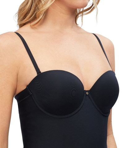 Nancy Ganz Body Define Strapless Bodysuit - Black Shapewear 