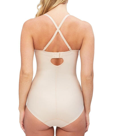 Nancy Ganz Body Define Strapless Bodysuit - Warm Taupe Shapewear 