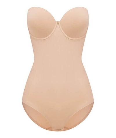 Nancy Ganz Body Define Strapless Bodysuit - Warm Taupe Shapewear 