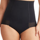 Nancy Ganz Revive Lace High Waisted Brief - Black