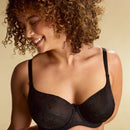 Panache Tango Underwired Balconnet Bra - Black