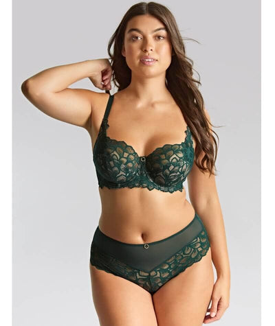 Panache Allure Deep Brief - Forest Green Knickers 