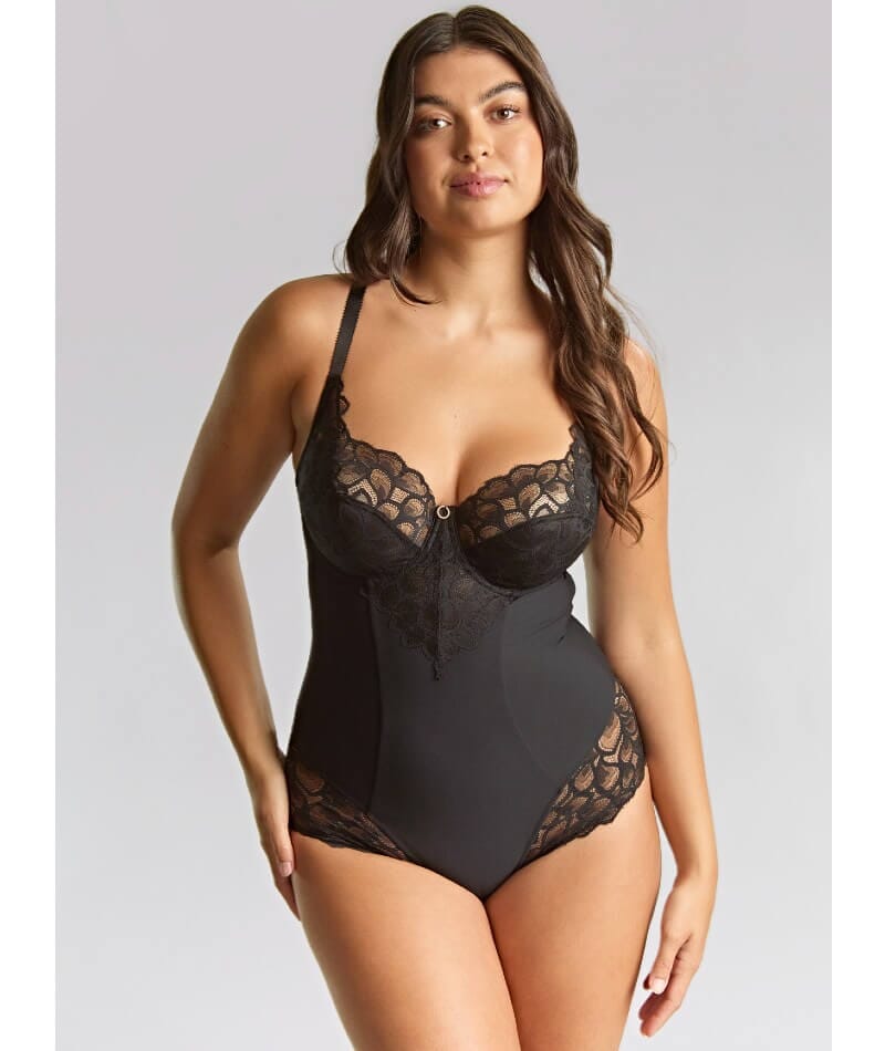 Panache Allure Underwired Full Cup Bodysuit - Black Bodysuits & Basques  