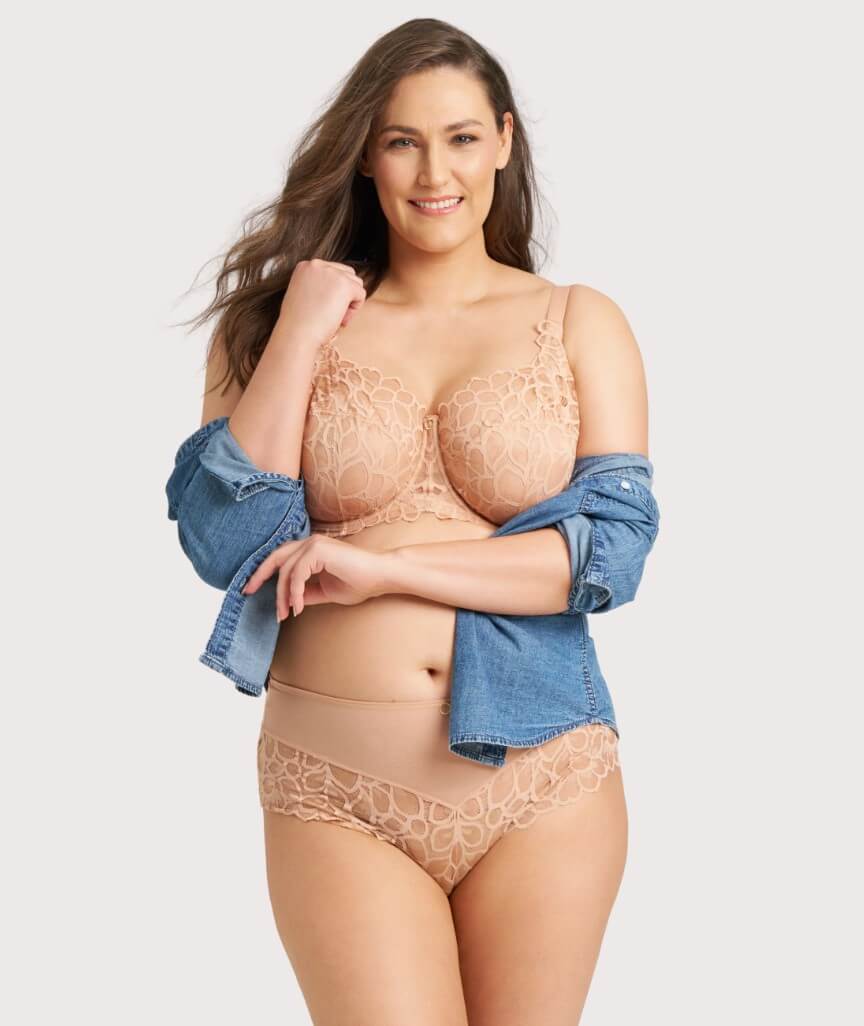 Panache Allure Underwired Full Cup Bra - Honey