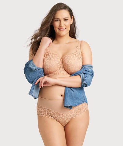Panache Allure Underwired Full Cup Bra - Honey