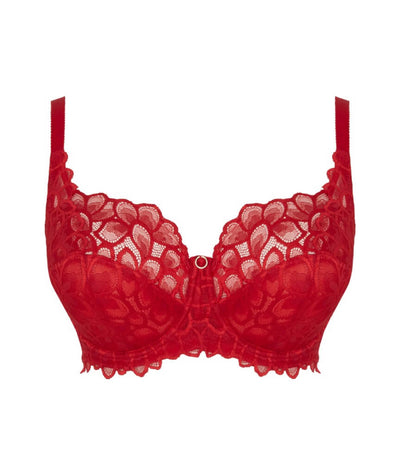 Panache Allure Underwired Full Cup Bra - True Red
