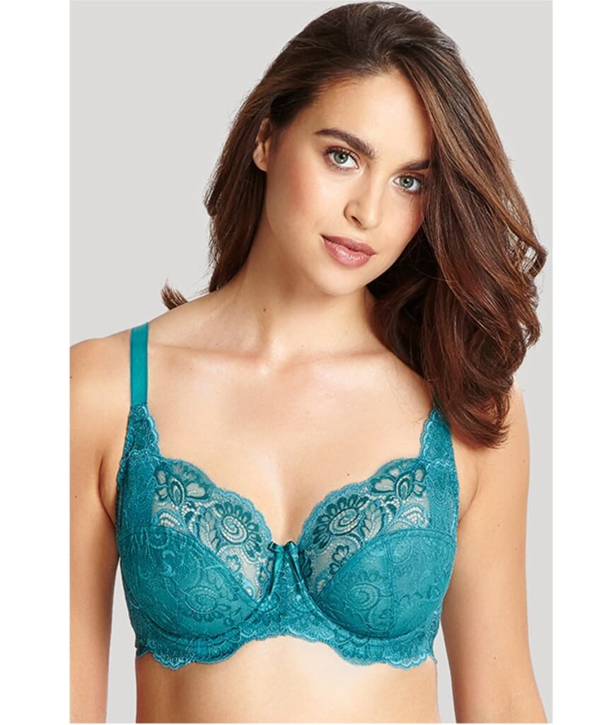 Panache Andorra Underwired Full Cup Bra - Deep Jade