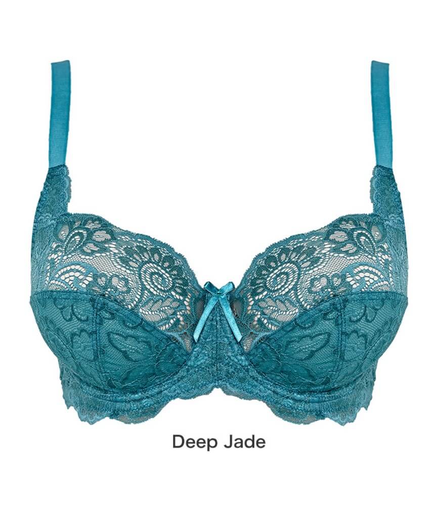 Panache Andorra Underwired Full Cup Bra - Deep Jade