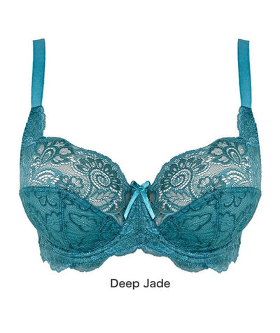 Panache Andorra Underwired Full Cup Bra - Deep Jade
