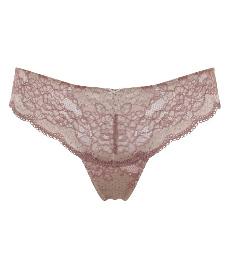 Panache Clara Thong - Champagne Bronze Knickers 