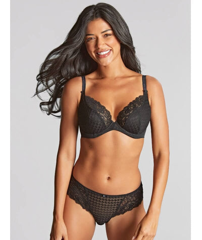 Panache Envy Brazilian Brief - Black Knickers 